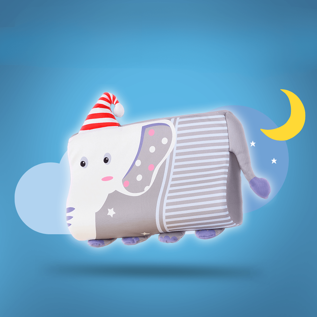 Supportive Sleep Pillow for Kids' Comfort