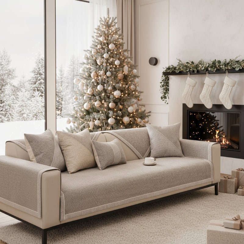 CozyGuard - Elegant Non-Slip Sofa Blanket for All Seasons