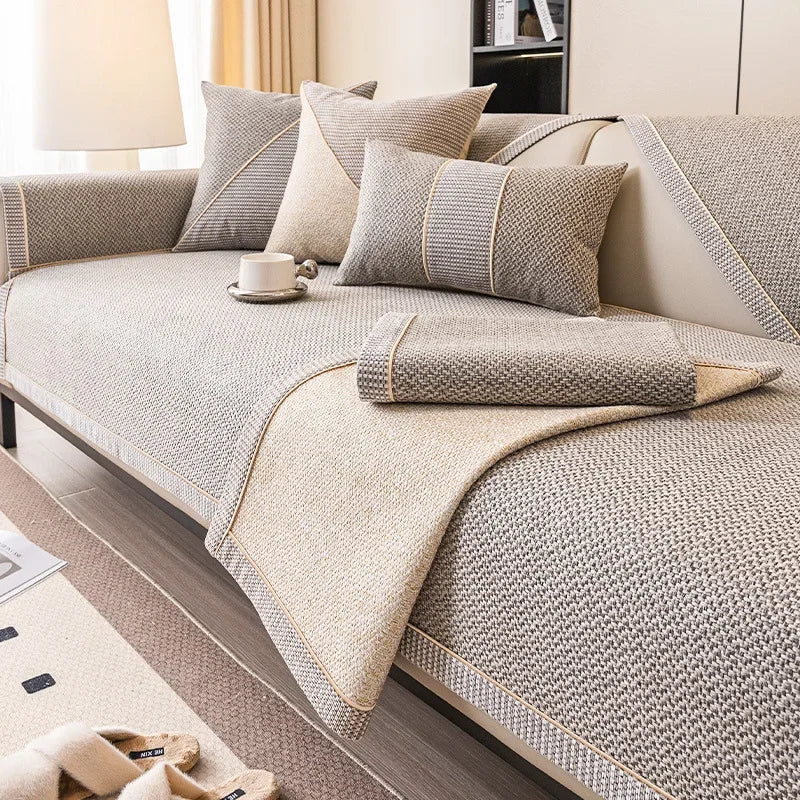 CozyGuard - Elegant Non-Slip Sofa Blanket for All Seasons