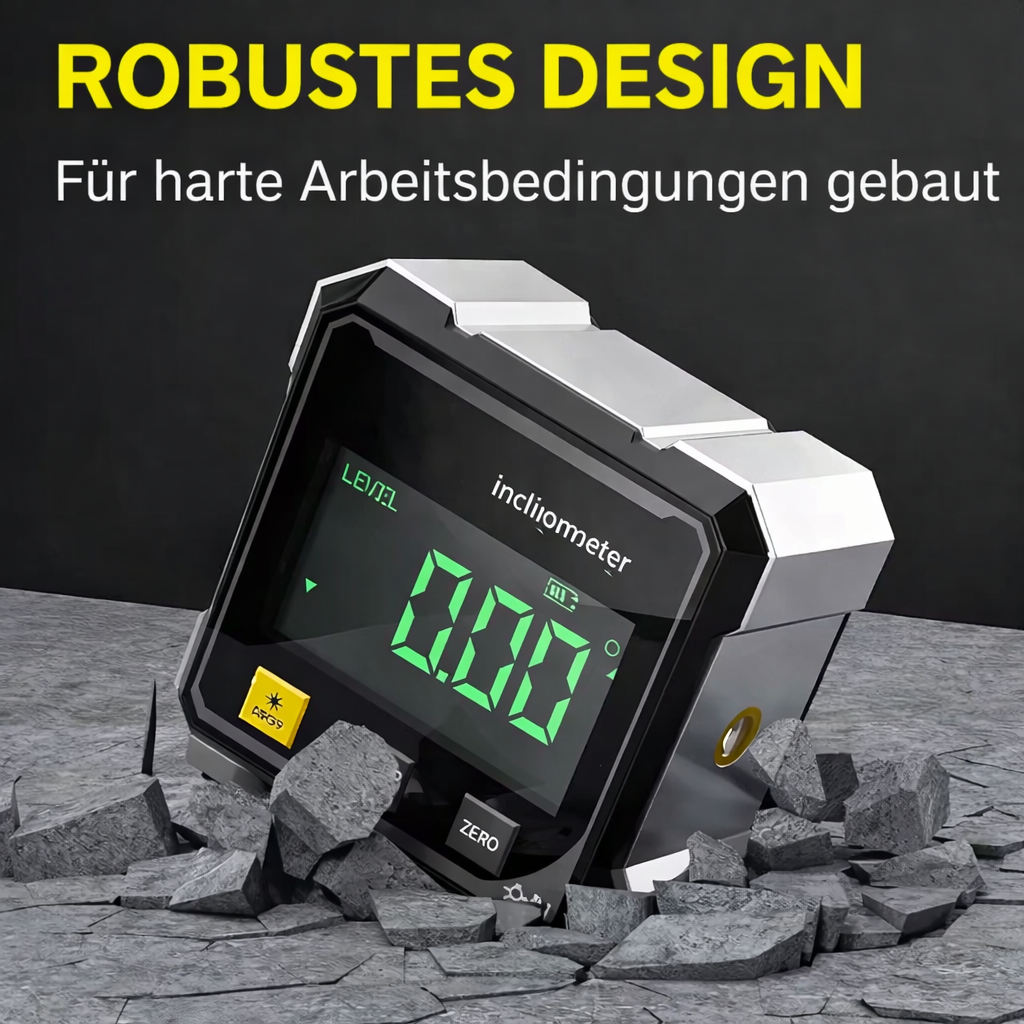 Digital Inclinometer | Magnetic Laser Precision Level Gauge
