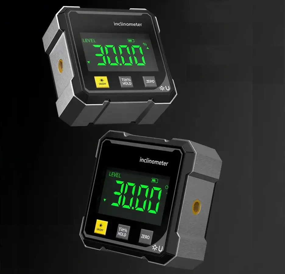Digital Inclinometer | Magnetic Laser Precision Level Gauge