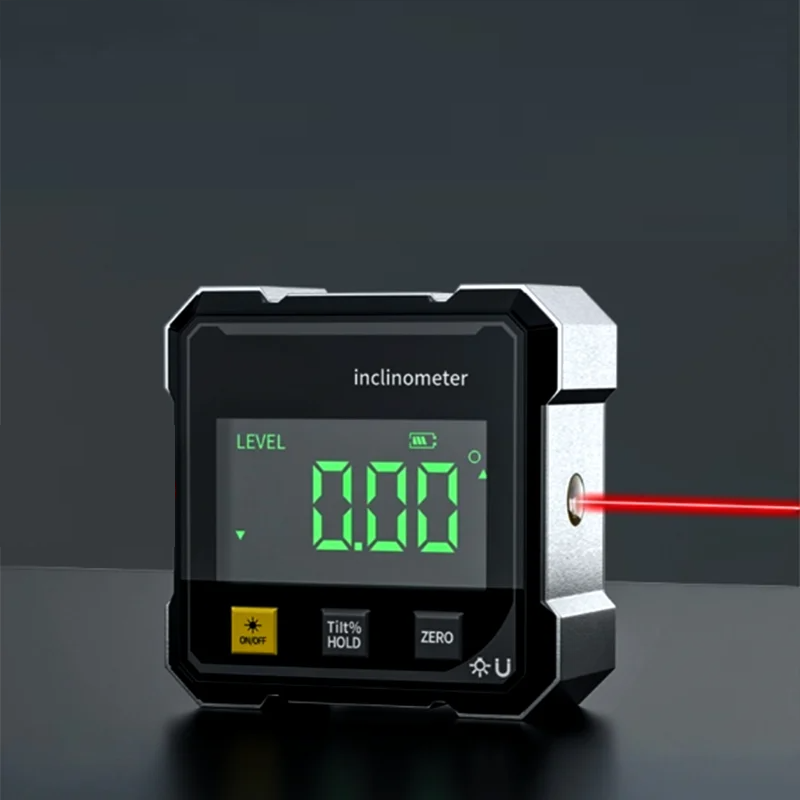 Digital Inclinometer | Magnetic Laser Precision Level Gauge