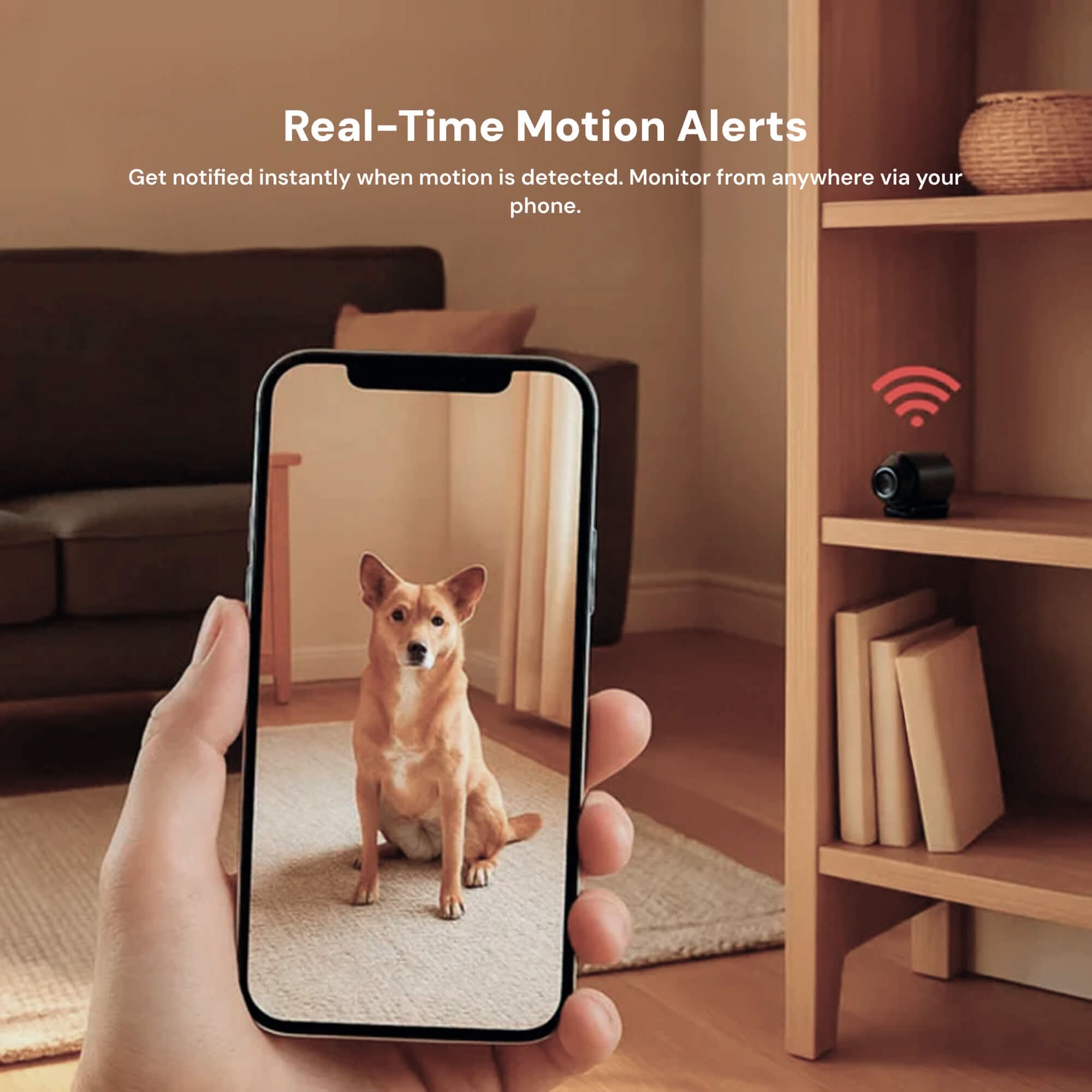 Wireless Nanny Camera with Audio – 1080P Covert Surveillance