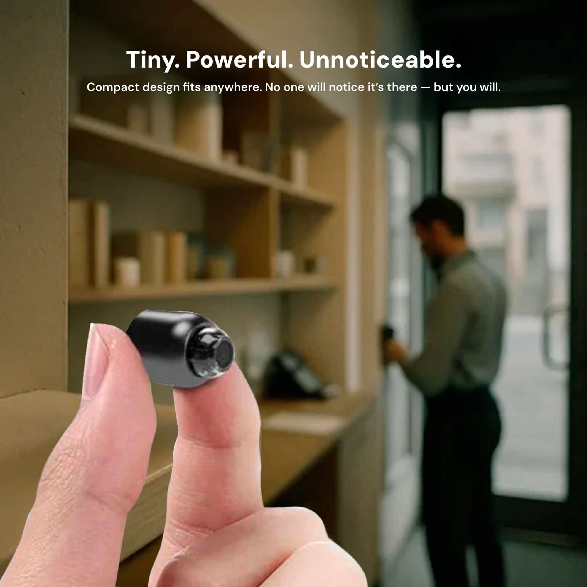 Wireless Nanny Camera with Audio – 1080P Covert Surveillance