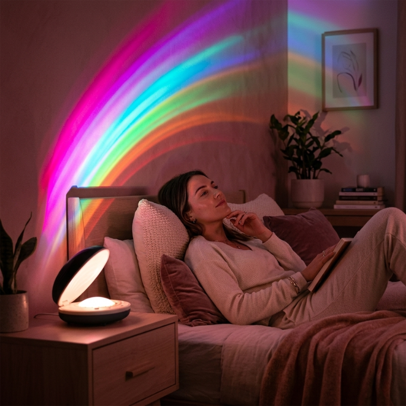 Multicolor Dream Projector with USB Power and Dual Modes