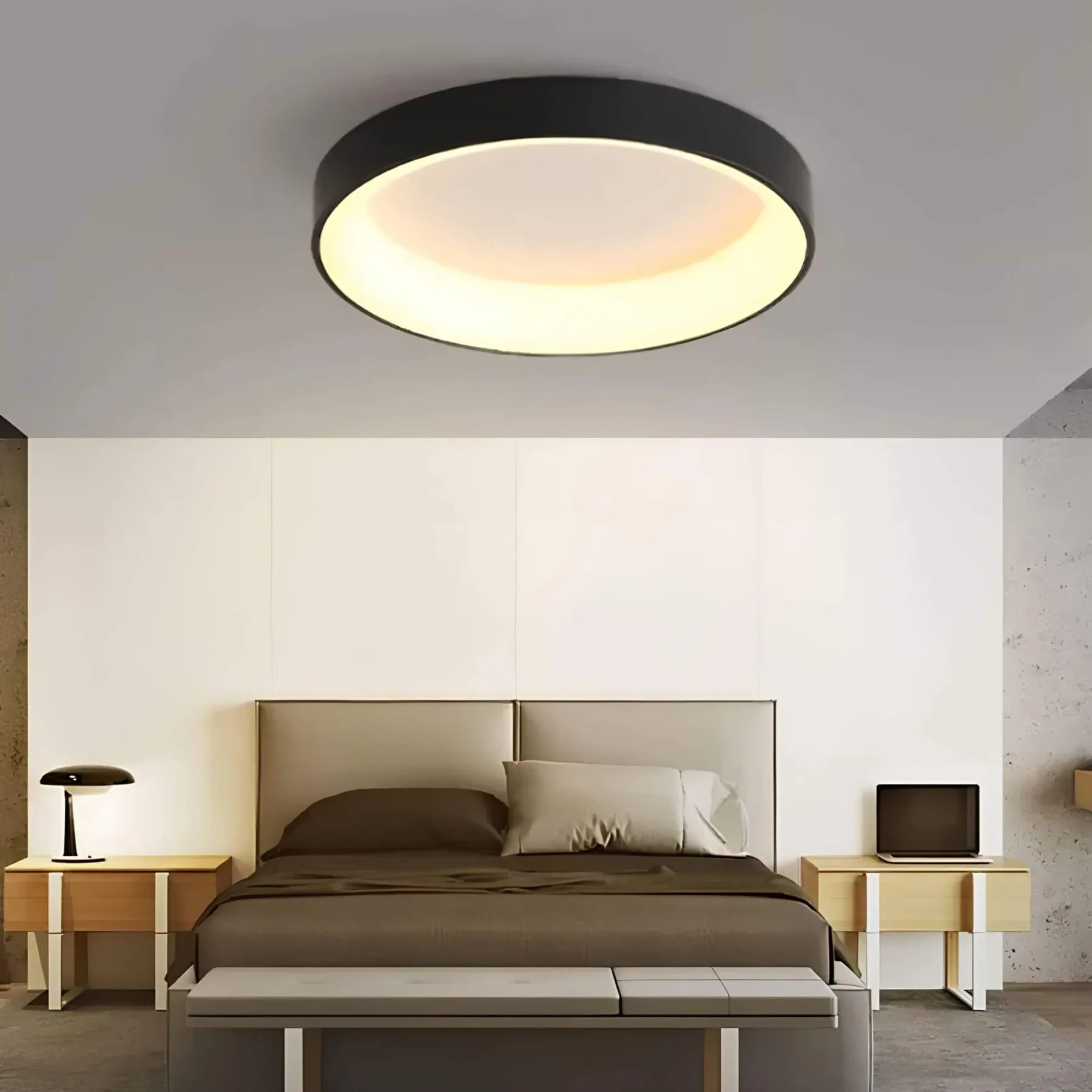 ScandiGlow LED Ceiling Fixture – Chic Minimalist Lighting