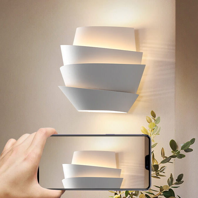 ScandiCharm Dual Light Wall Fixture - Modern Iron Design