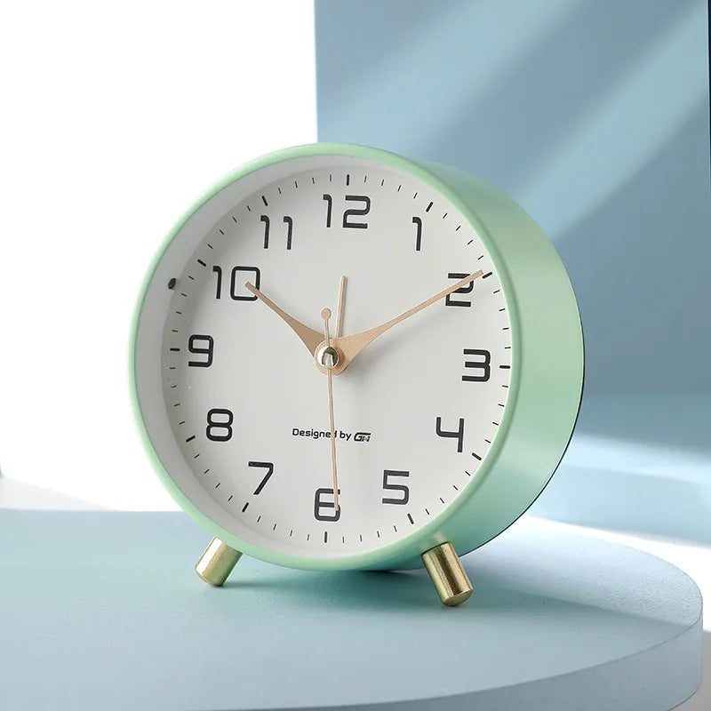Sleek Nordic Silent Clock for Elegant Spaces