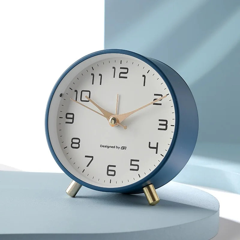 Sleek Nordic Silent Clock for Elegant Spaces