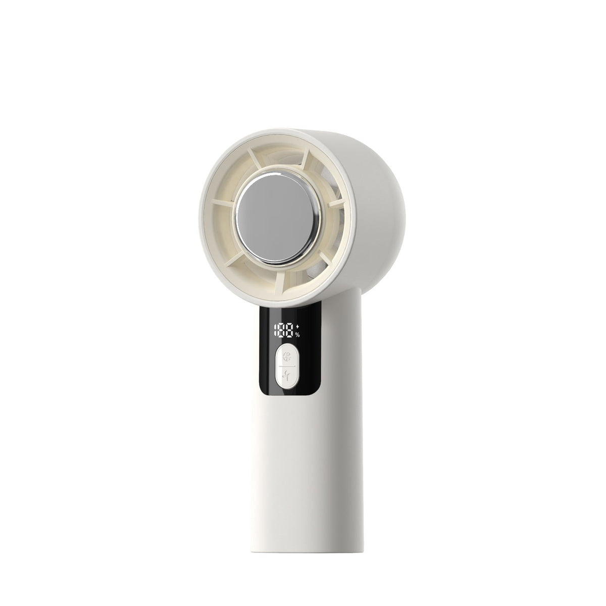 Portable USB Fan with Digital Battery Indicator – Lightweight for Home, Desk, and Travel