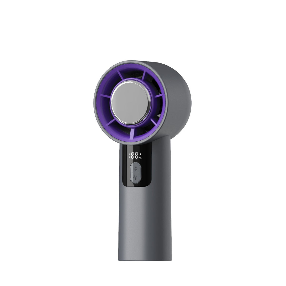 Portable USB Fan with Digital Battery Indicator – Lightweight for Home, Desk, and Travel