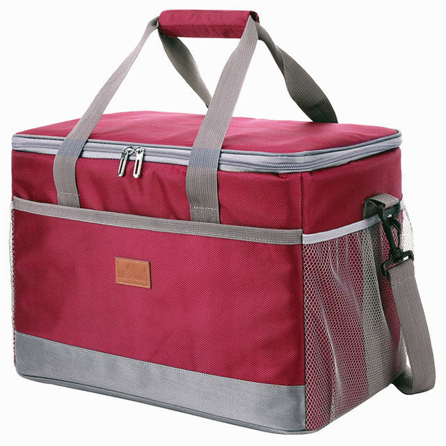 Insulated Cooler Tote Bag – 33L Waterproof for Beach, Picnic, Camping