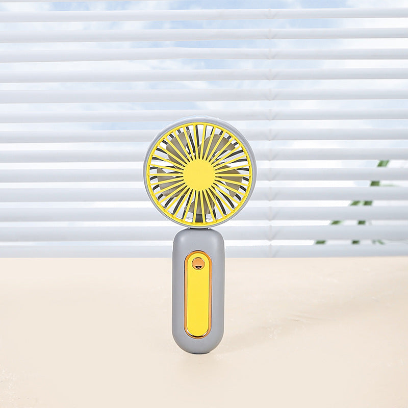 Portable Handheld Fan with LED Screen – Rechargeable Cooling for Travel, Office & Outdoors
