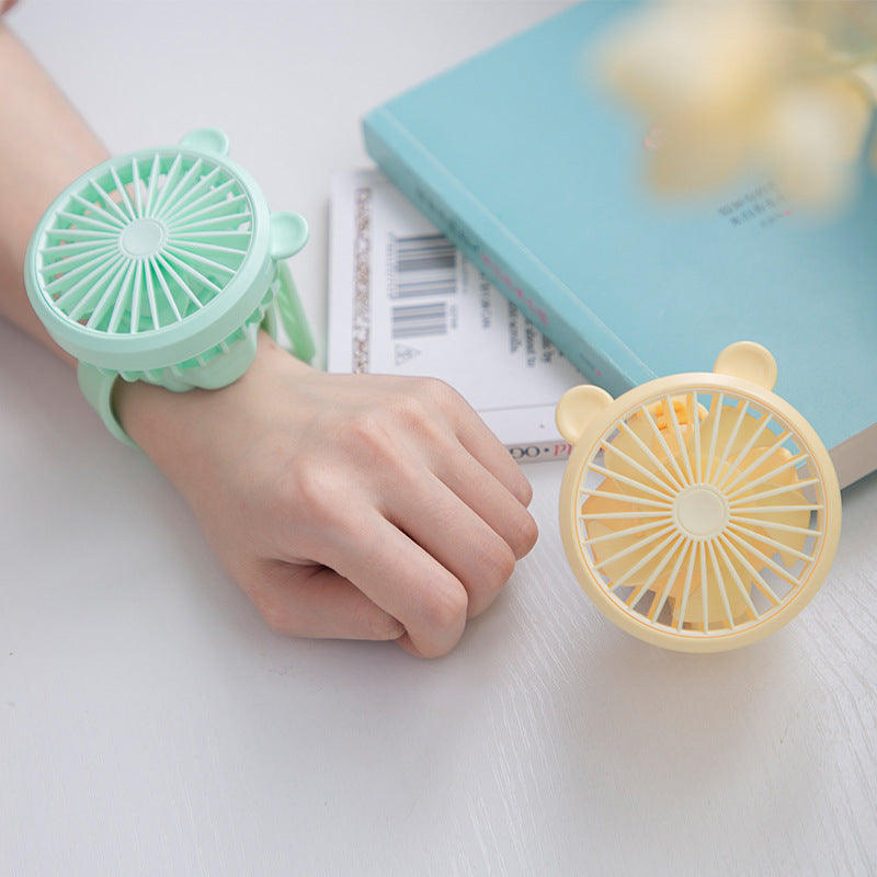 Portable Handheld Fan with Adjustable Speed – Quiet Personal Cooler for Travel and Outdoor Activities