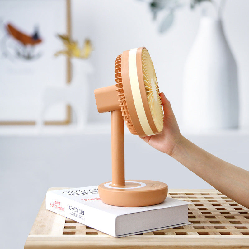 Adjustable-Speed Table Fan – Quiet, Flexible Tilt for Home, Office & Desk