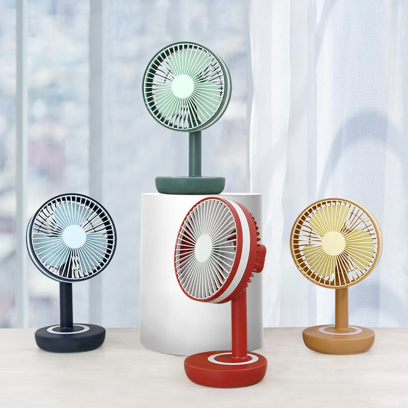 Adjustable-Speed Table Fan – Quiet, Flexible Tilt for Home, Office & Desk