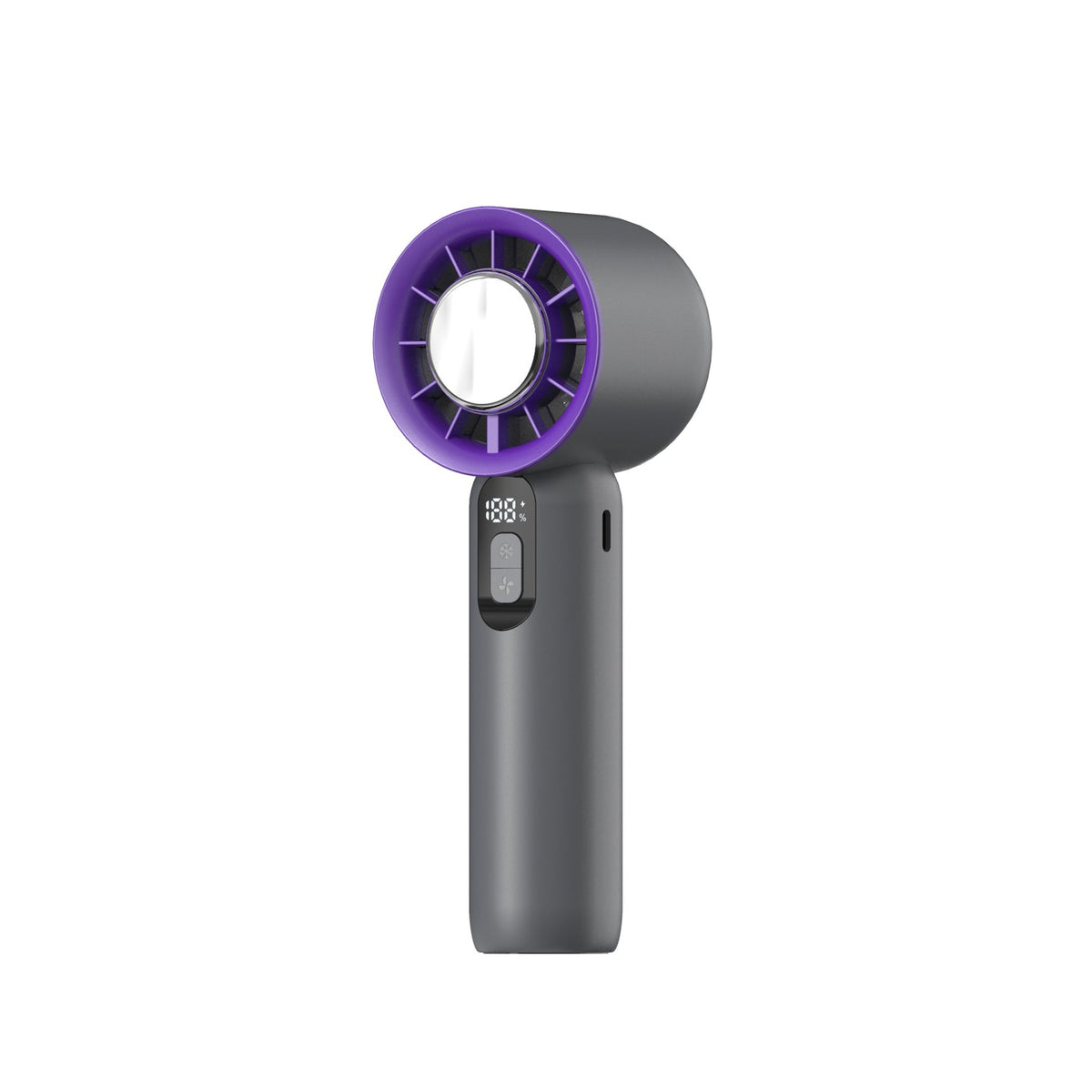 Personal Cooling Fan with LED Screen – Adjustable Speed for Desk, Travel, and Outdoors