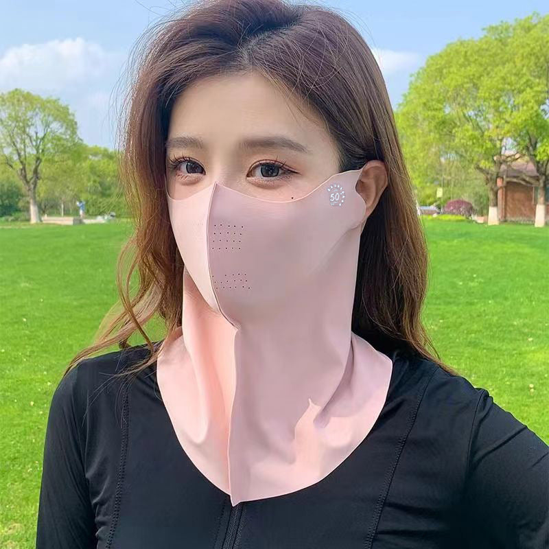 Quick-Dry Face Mask with UPF 50+ UV Protection