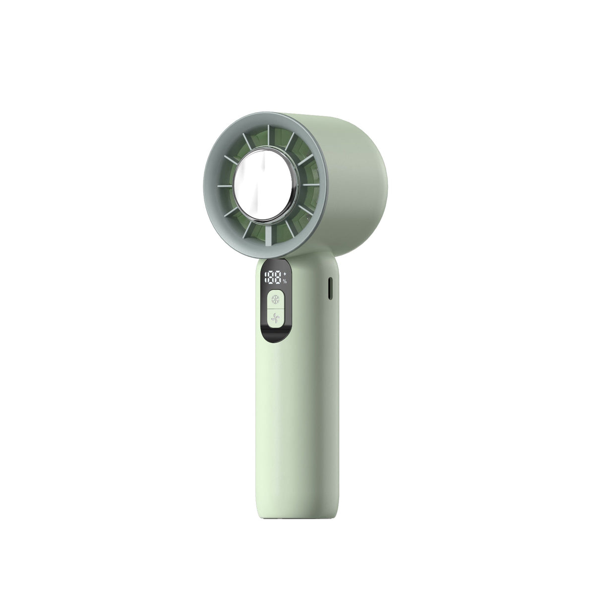 Personal Cooling Fan with LED Screen – Adjustable Speed for Desk, Travel, and Outdoors