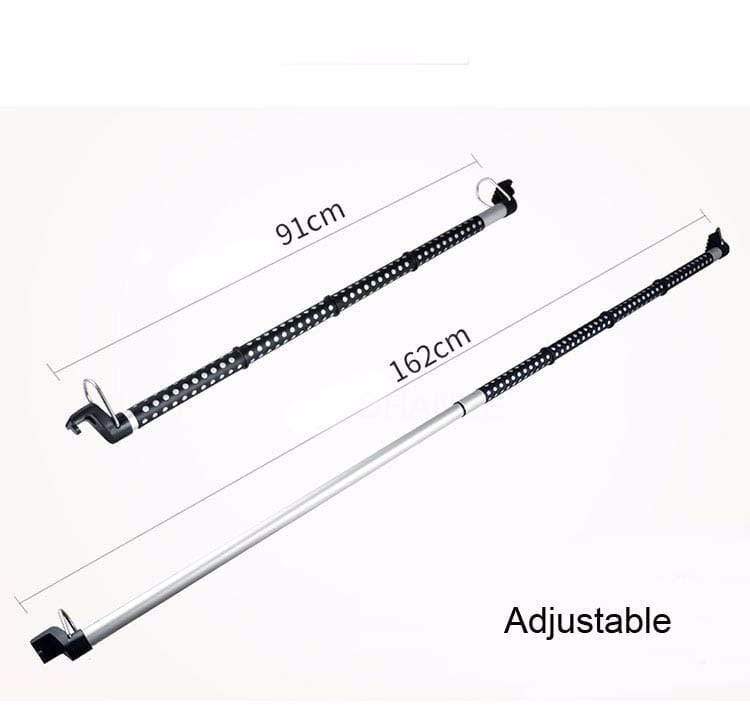 Expandable Clothing Rack for Cars | Telescopic Hanger Bar for Travel