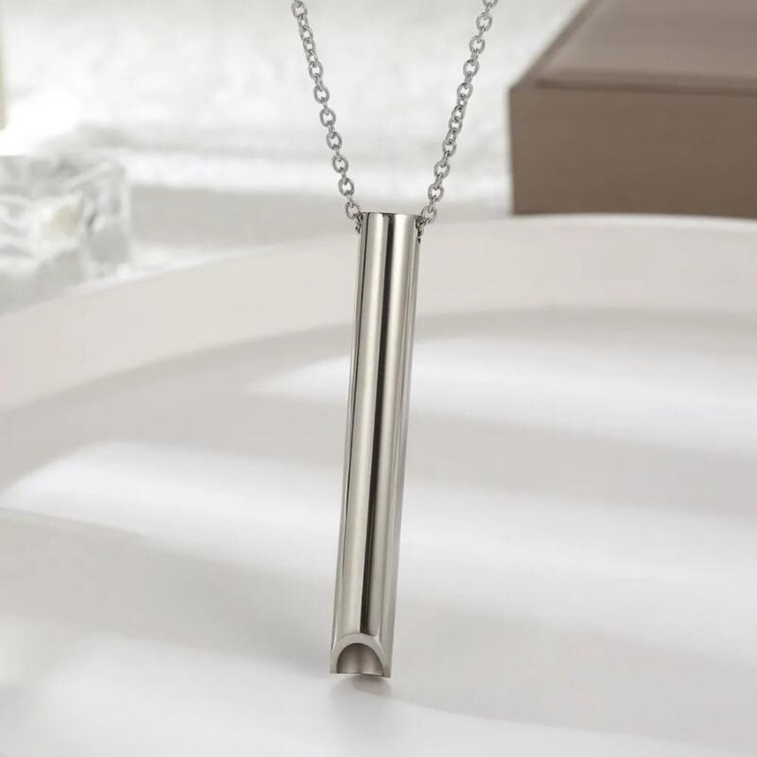 Calm Moments Necklace – Nicotine-Free Pendant for Mindful Breathing