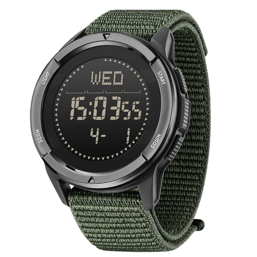 Adventure Watch with Carbon Fiber Casing for Outdoor Exploration
