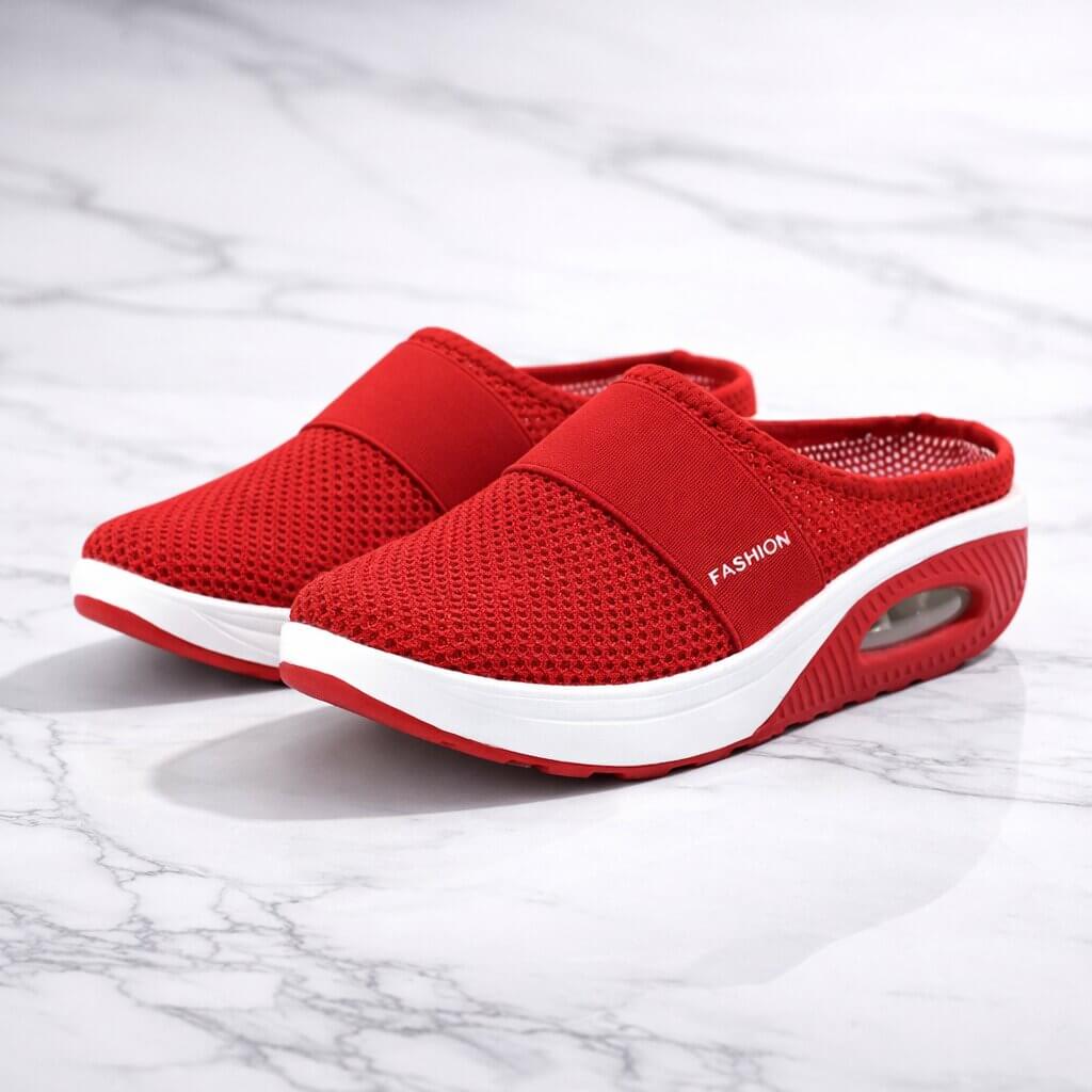 Breathable Mesh House Slippers | Easy Slip-On Design