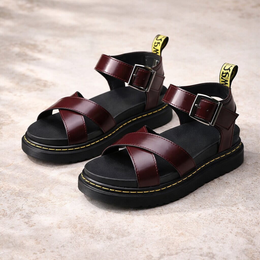 Orthopedic Sandals with Platform Sole | Adjustable Straps