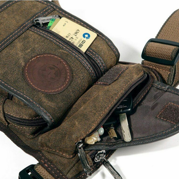 Water-Resistant Adventure Leg Pack for Active Explorers