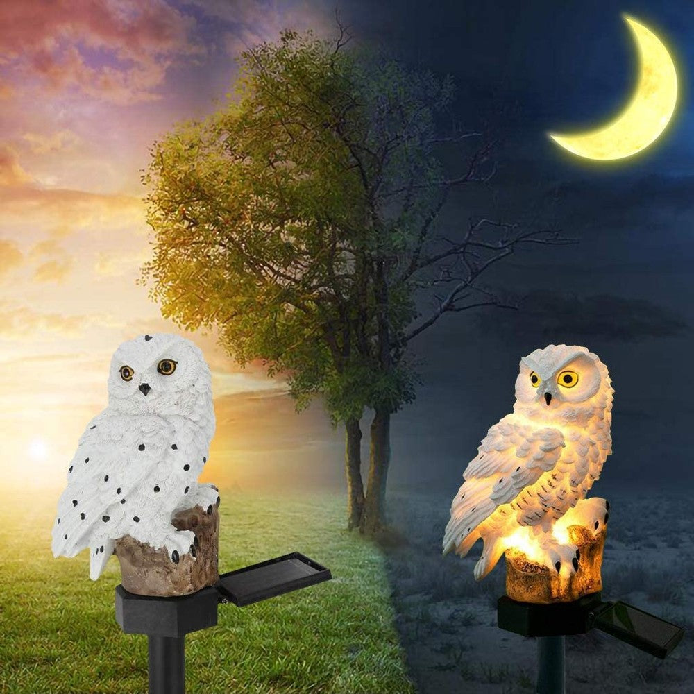 LED Garden and Terrace Owl Solar Light Decoration