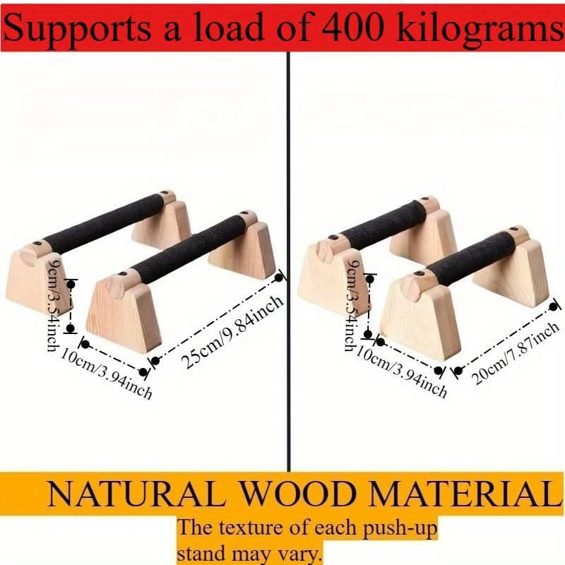Wooden Exercise Bars for Daily Home Workouts