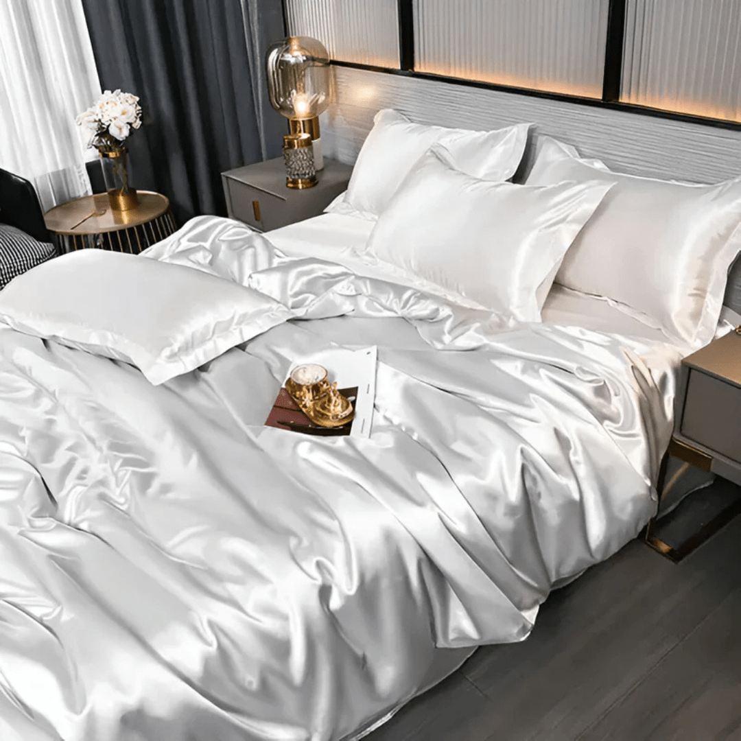Silk Bed Linen Set for Comfortable and Luxurious Sleep