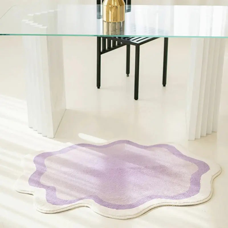 Soft Pastel Cloud Area Rug for Bedrooms and Living Spaces