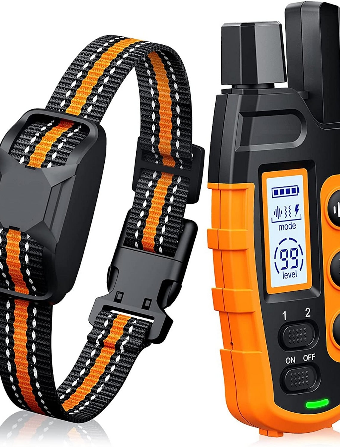 Long-Range Waterproof Dog Training Collar with Custom Modes