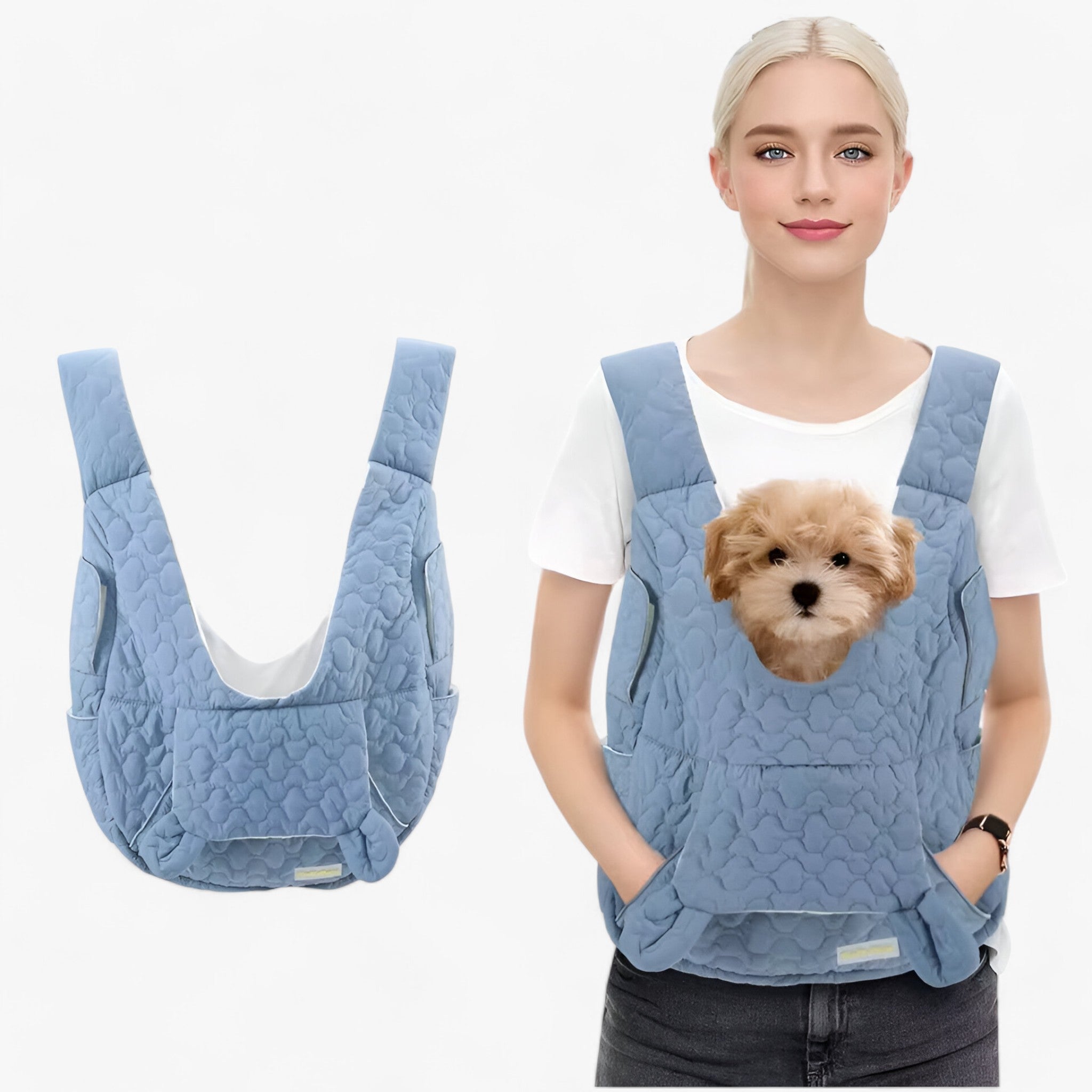 AdventureBuddy Pet Backpack: Spacious Carrier for Cats & Dogs