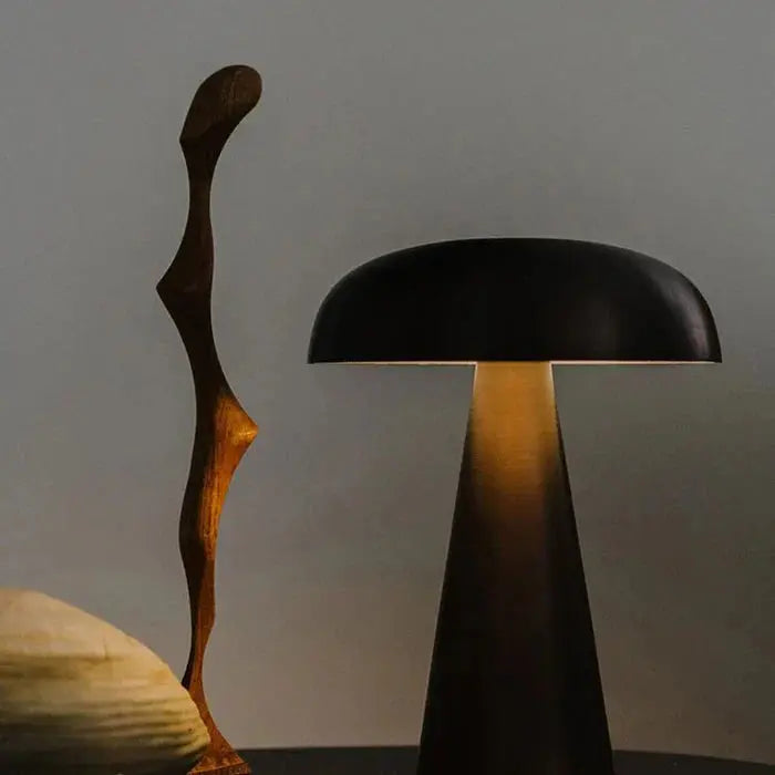 Metal Table Lamp with Wireless Design – 3 Brightness Settings, Warm Light