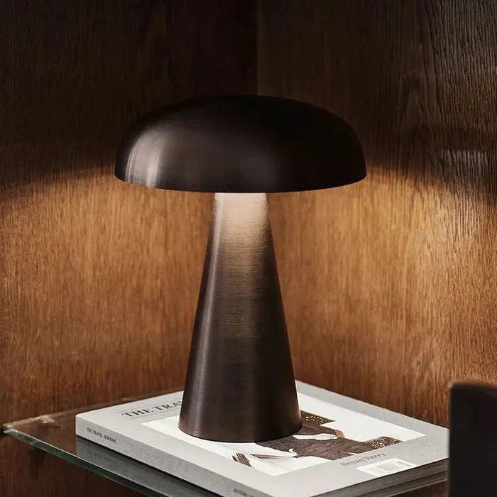 Metal Table Lamp with Wireless Design – 3 Brightness Settings, Warm Light