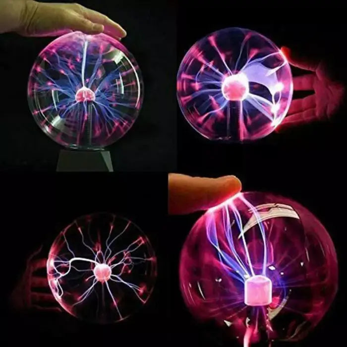LED Light Effect Plasma Globe Table Lamp