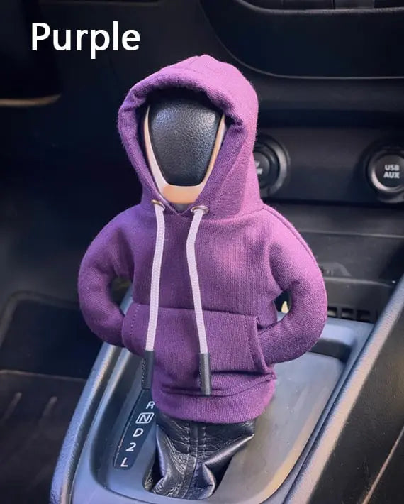 Washable Plush Fabric Gear Shift Cover Set (2 Pieces)