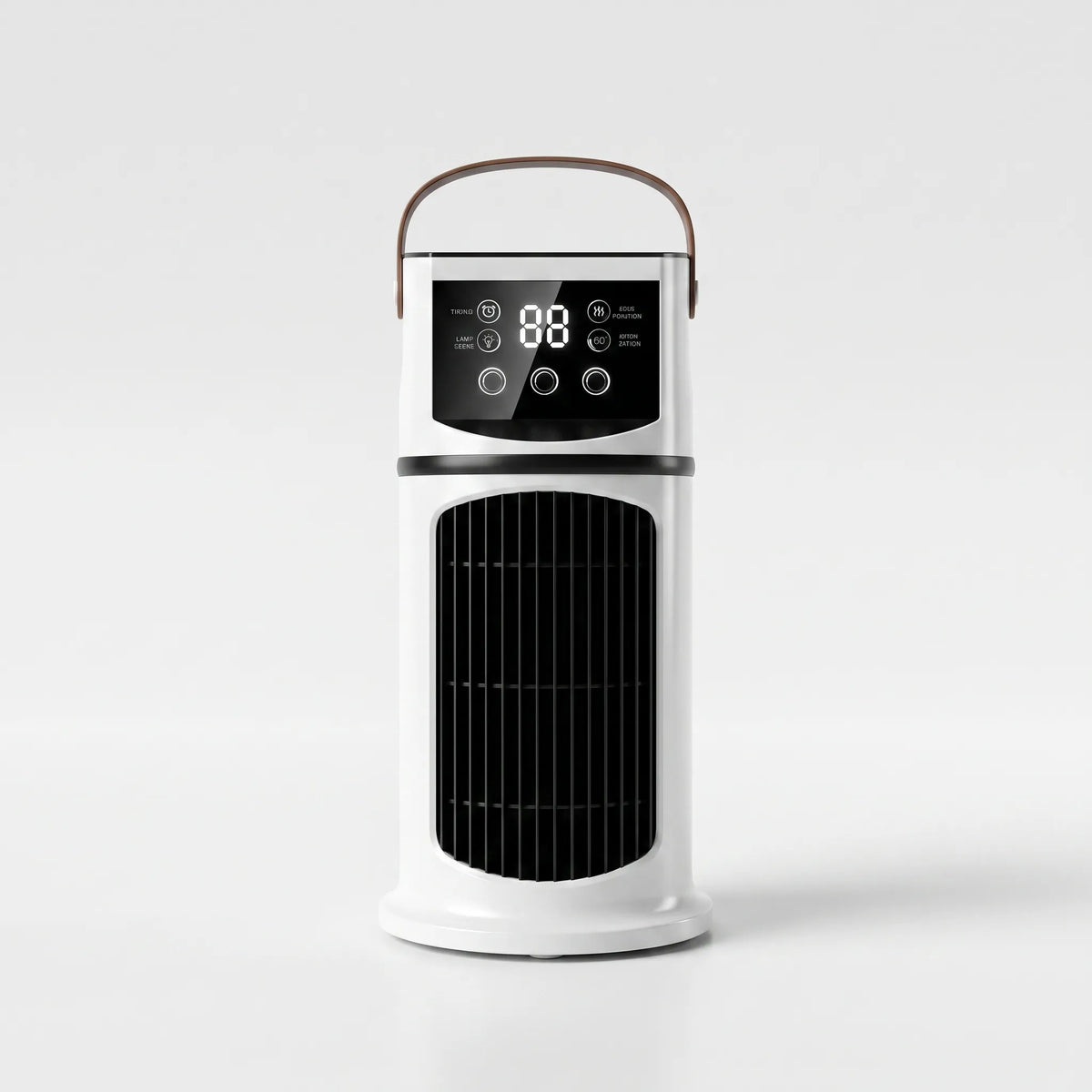 USB Desk Fan with Misting Feature – Portable Air Cooler with Timer and Touch Controls