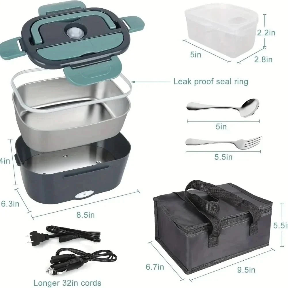 Electric Food Container for Travel and Office Lunches