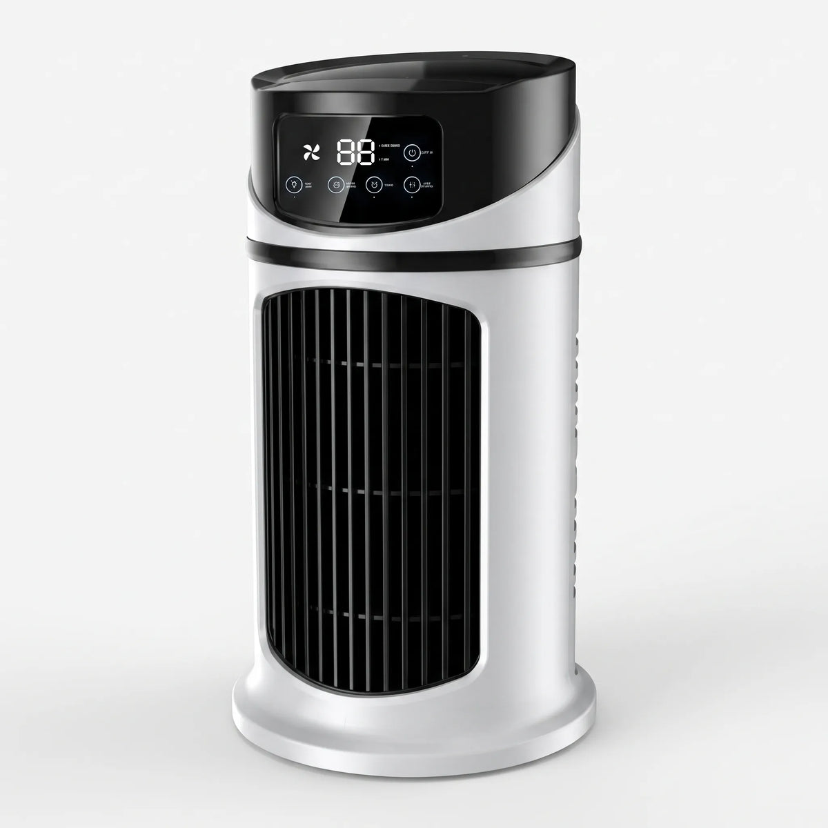 USB Desk Fan with Water Reservoir – Portable Misting Cooler with 9 Speeds and Timer