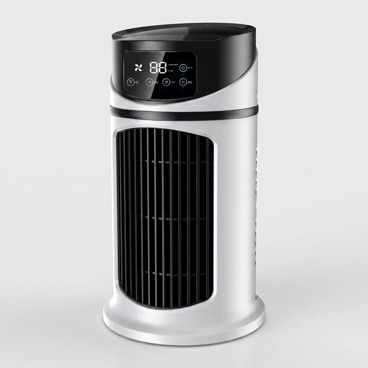 USB Desk Fan with Water Reservoir – Portable Misting Cooler with 9 Speeds and Timer