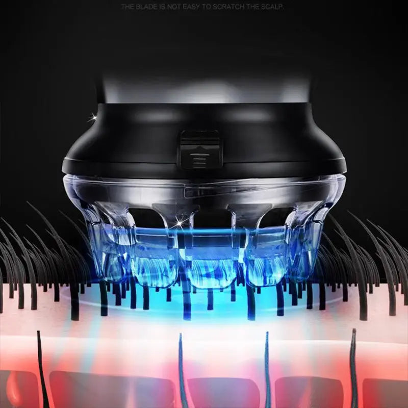 Rechargeable Cordless Hair Clipper with LED Screen and USB-C