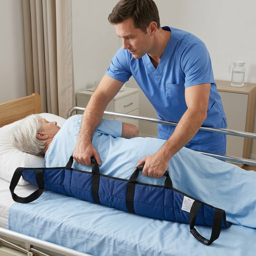 Comfortable Transfer Mat for Seniors | Padded Aid for Bed and Support