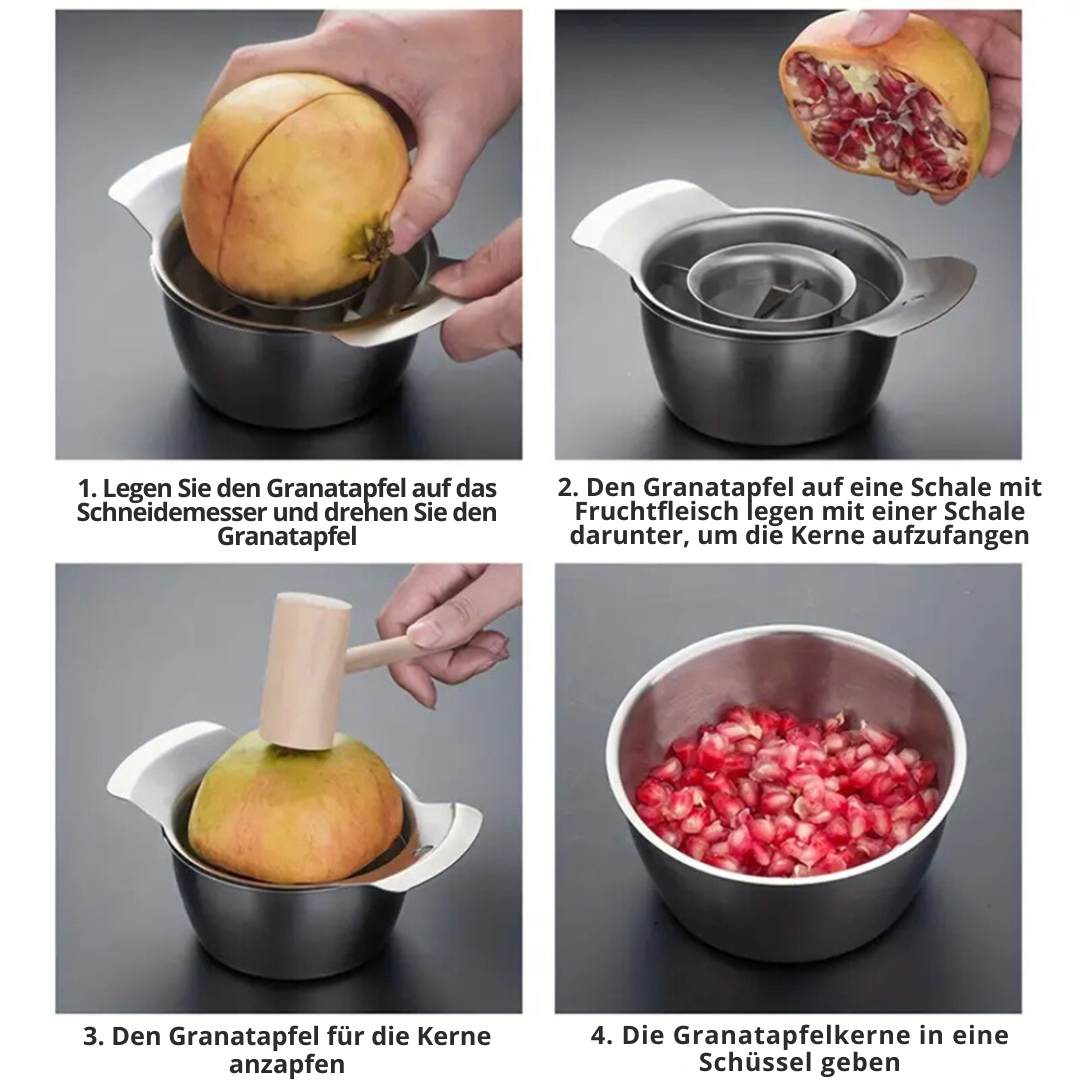Pomegranate Seed Extractor in Stainless Steel – Easy to Use
