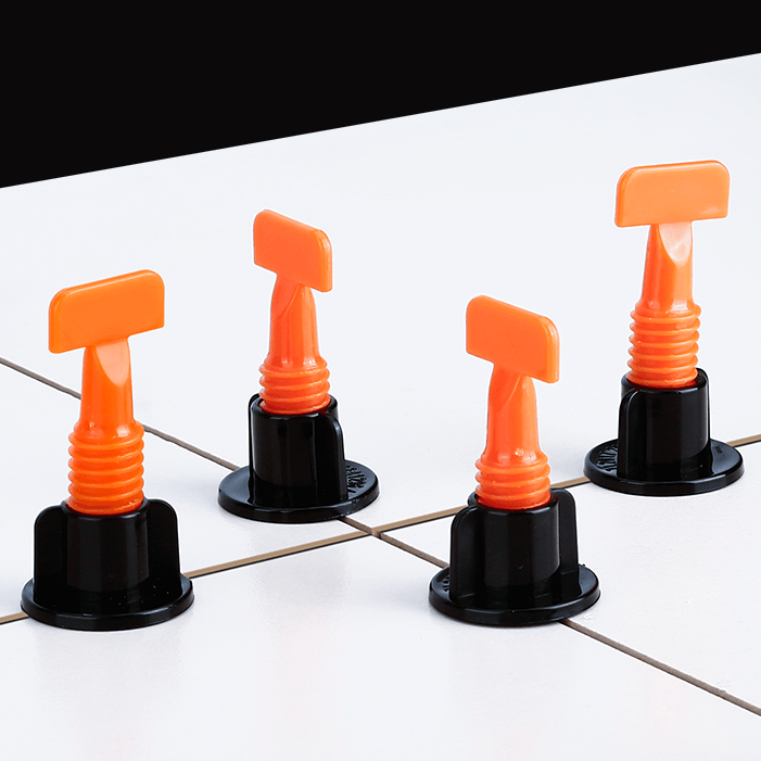 Reusable Tile Leveling System with T-Pins