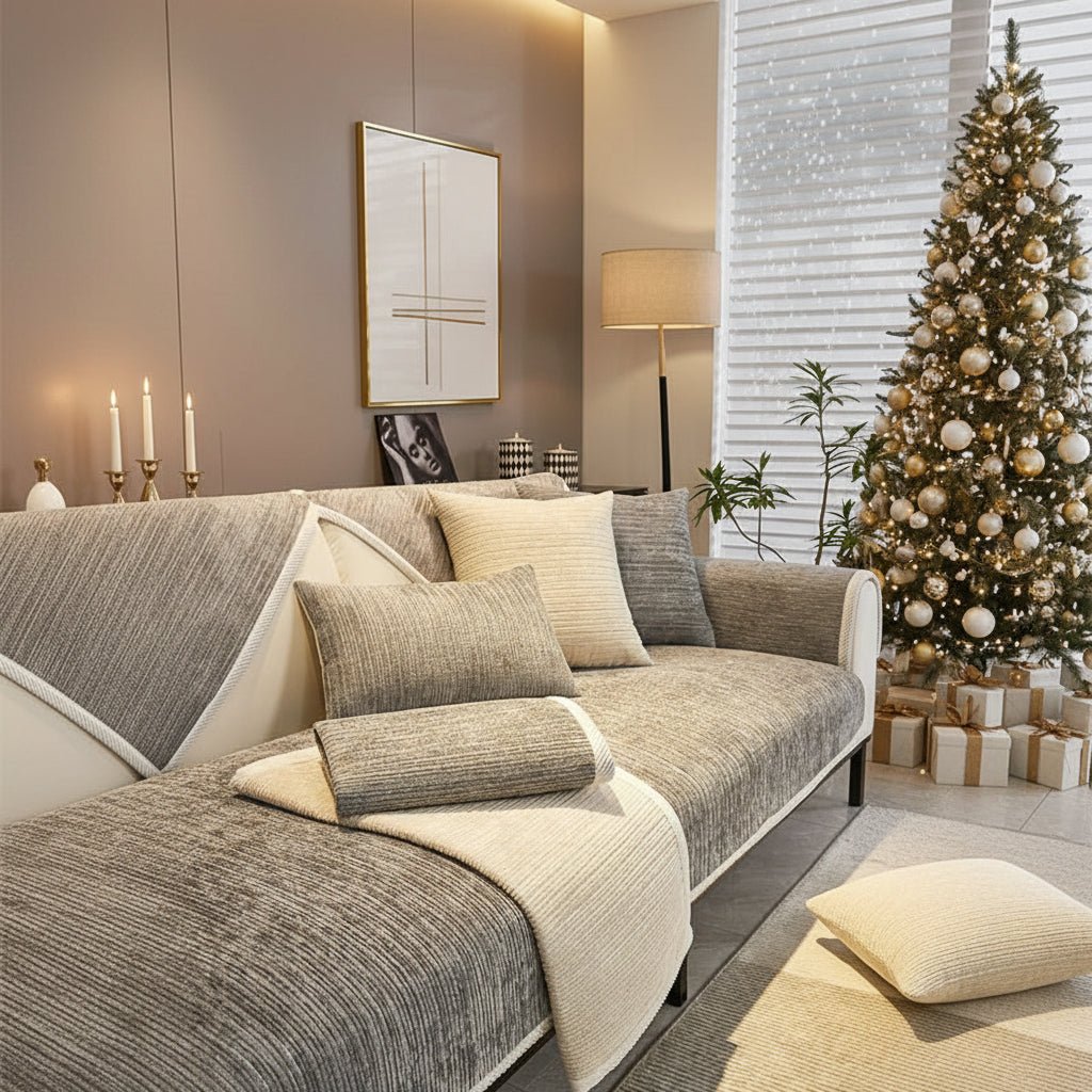Washable Scratch-Resistant Sofa Cover for Pets