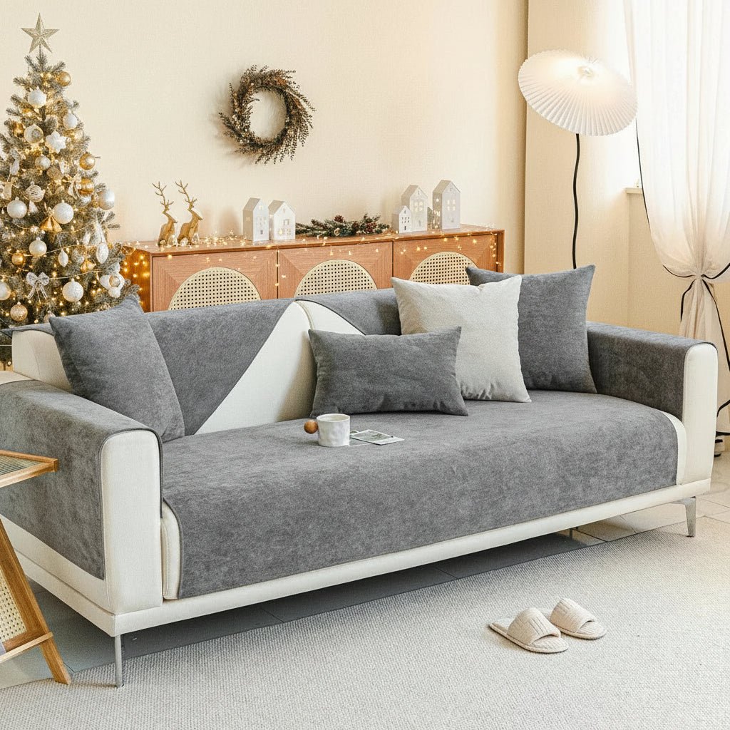 Washable Scratch-Resistant Sofa Cover for Pets