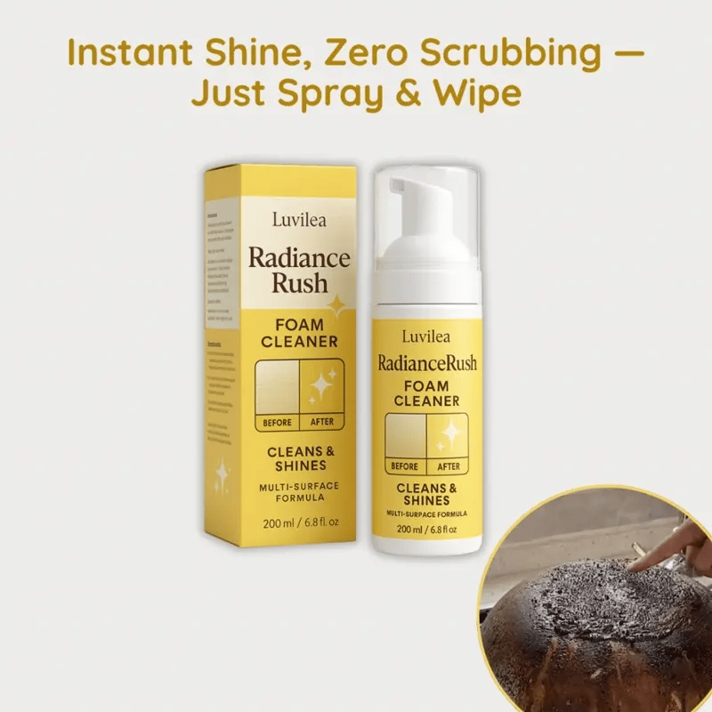 RadianceRush™ — Blitz Away Grime Instantly for a Sparkling, Stress-Free Home